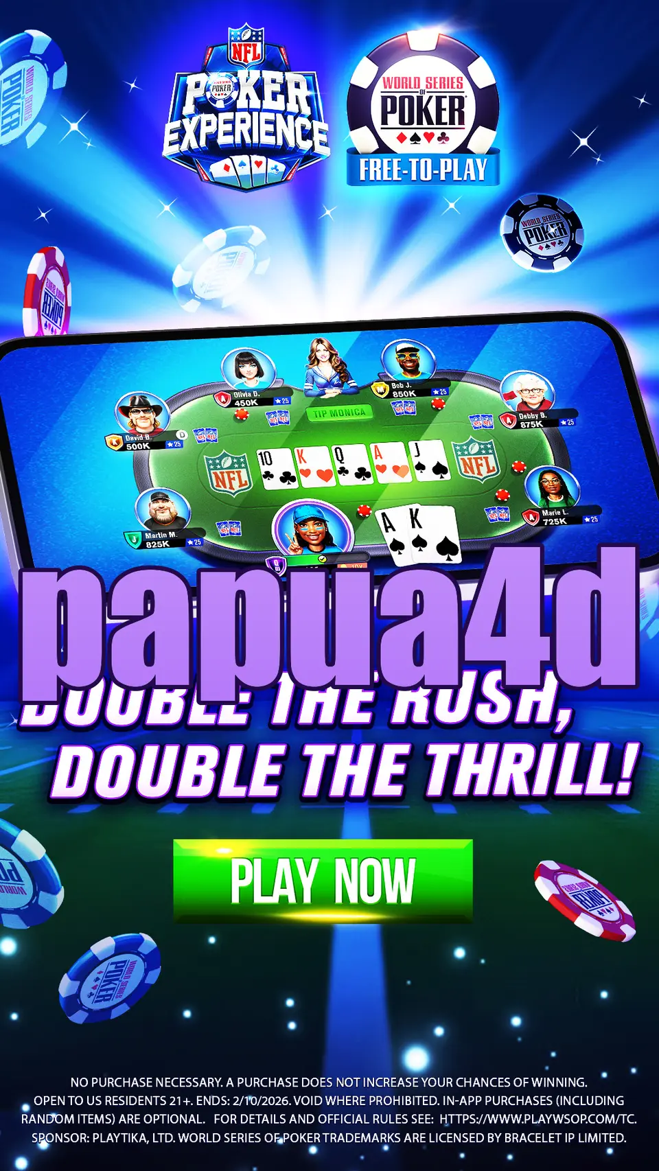 papua4d Tangkapan Layar - APK Resmi